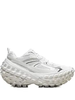 Balenciaga: Белые кроссовки 