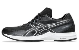 Asics: Чёрные кроссовки 