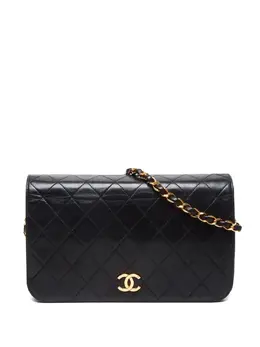 CHANEL Pre-Owned: Чёрная сумка 