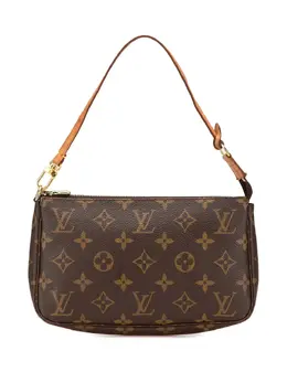 Louis Vuitton Pre-Owned: Коричневая сумка 
