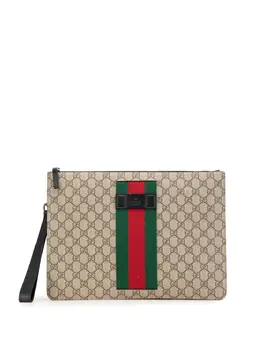 Gucci Pre-Owned: Коричневый клатч 