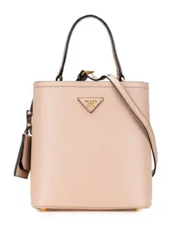 Prada Pre-Owned: Коричневая сумка 