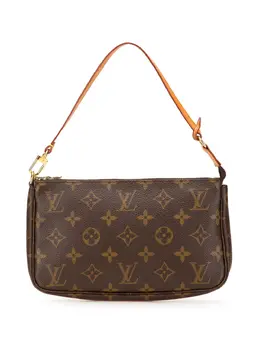 Louis Vuitton Pre-Owned: Коричневая сумка 