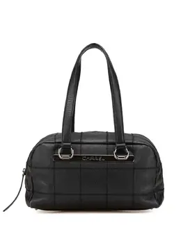 CHANEL Pre-Owned: Чёрная сумка 