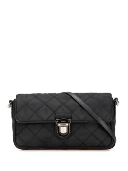Prada Pre-Owned: Чёрная сумка через плечо 
