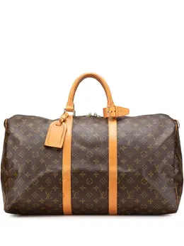 Louis Vuitton Pre-Owned: Коричневая сумка 
