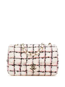 CHANEL Pre-Owned: Белая сумка через плечо 