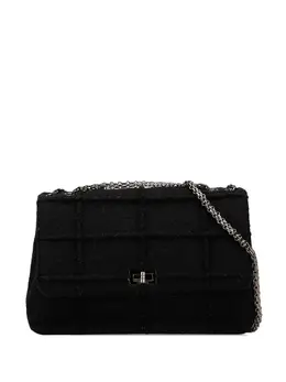 CHANEL Pre-Owned: Чёрная сумка 