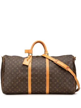 Louis Vuitton Pre-Owned: Коричневая сумка 