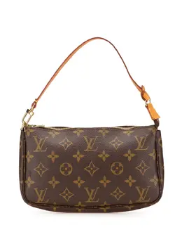 Louis Vuitton Pre-Owned: Коричневая сумка 