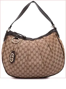 Gucci Pre-Owned: Коричневая сумка 