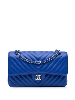 CHANEL Pre-Owned: Голубая сумка 