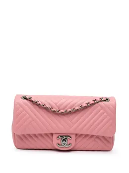 CHANEL Pre-Owned: Розовая сумка 