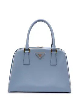 Prada Pre-Owned: Голубая сумка 