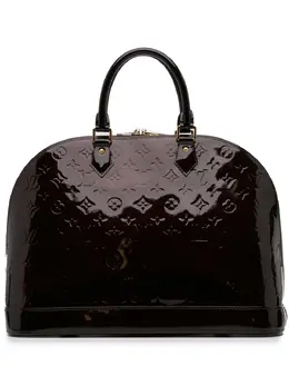 Louis Vuitton Pre-Owned: Фиолетовая сумка 
