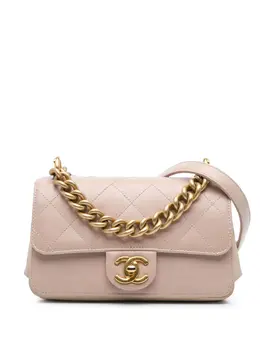 CHANEL Pre-Owned: Коричневая сумка 