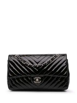 CHANEL Pre-Owned: Чёрная сумка 