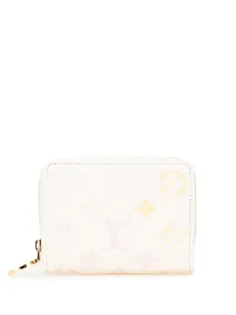 Louis Vuitton Pre-Owned: Белый кошелёк 