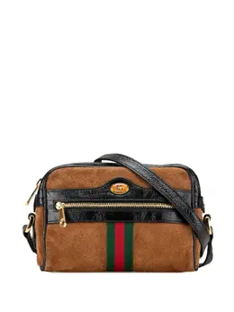 Gucci Pre-Owned: Коричневая сумка через плечо 