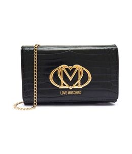 LOVE MOSCHINO: Чёрная сумка 