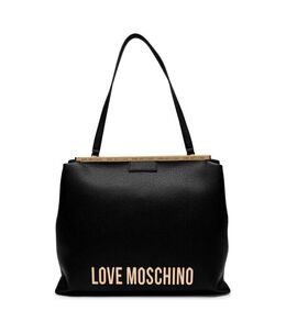 LOVE MOSCHINO: Чёрная сумка 