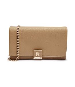 Tommy Hilfiger: Бежевая сумка 