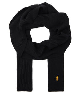 Polo Ralph Lauren: Чёрный шарф 