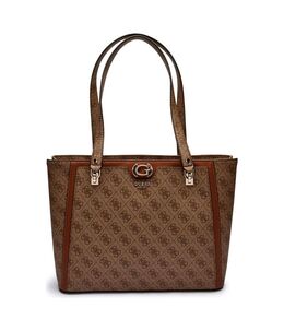 GUESS: Коричневая сумка 