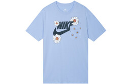 Nike: Фиолетовая футболка 