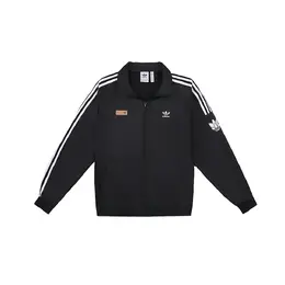 Adidas: Чёрная куртка 