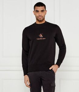 Calvin Klein Jeans: Чёрная толстовка 