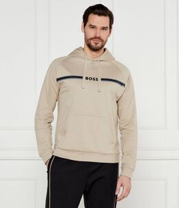 BOSS: Бежевая толстовка 