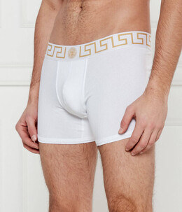 Versace: Белые трусы 