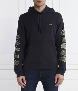 Lacoste: Синяя толстовка 