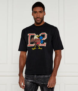 Dsquared2: Чёрная футболка 