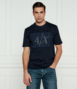 Armani Exchange: Футболка с принтом 