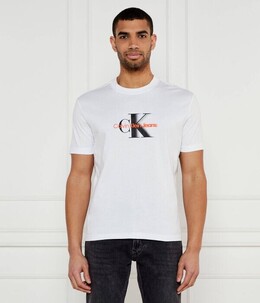 Calvin Klein Jeans: Белая футболка 