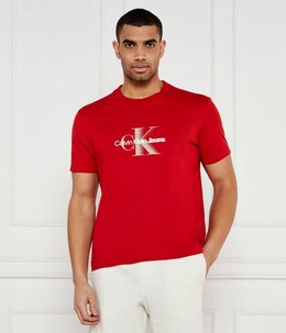 Calvin Klein Jeans: Красная футболка 