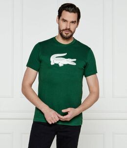 Lacoste: Зелёная футболка 