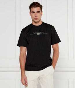 Lacoste: Чёрная футболка 