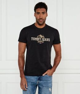 Tommy Jeans: Футболка с принтом 