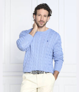 Polo Ralph Lauren: Синий свитер 