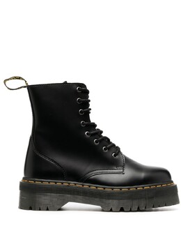 Dr. Martens: Чёрные ботинки 