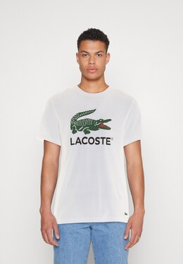 Lacoste: Белая футболка 