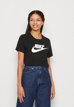 Nike: Чёрная футболка 