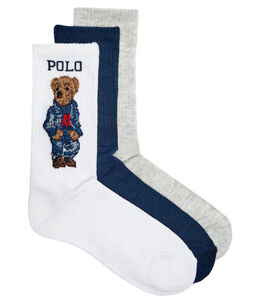 Polo Ralph Lauren: Белые носки 