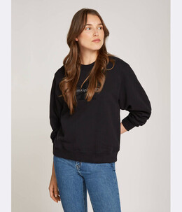 Calvin Klein Jeans: Чёрная толстовка 