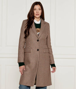 Tommy Hilfiger: Коричневое пальто 