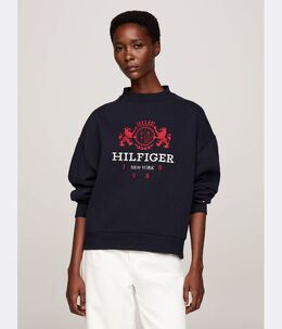 Tommy Hilfiger: Чёрная толстовка 