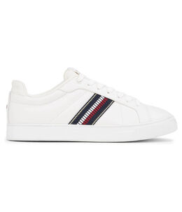 Tommy Hilfiger: Белые кроссовки 